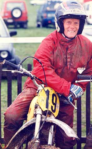 Rudi Boom als Pre 65 classic-cross deelnemer in 1993, alweer bijna 20 jaar geleden.